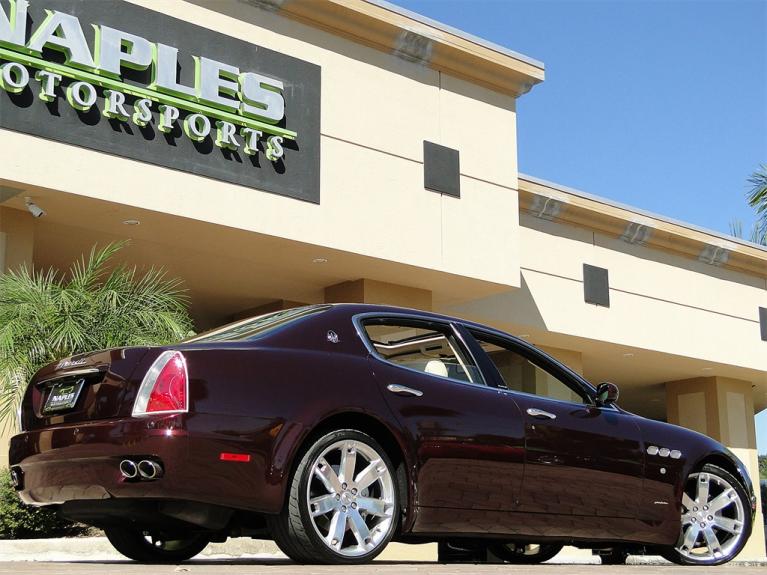 Used 2007 Maserati Quattroporte for sale Sold at Naples Motorsports Inc - Morgan of Naples in Naples FL 34104 4
