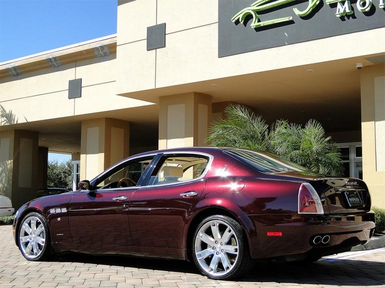 Used 2007 Maserati Quattroporte for sale Sold at Naples Motorsports Inc - Morgan of Naples in Naples FL 34104 6