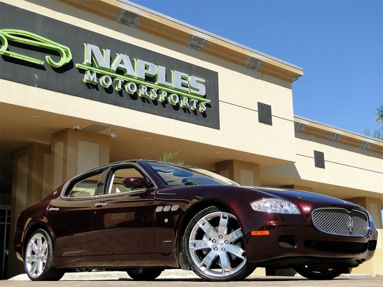 Used 2007 Maserati Quattroporte for sale Sold at Naples Motorsports Inc - Morgan of Naples in Naples FL 34104 1