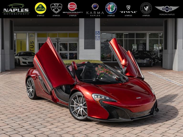 Used 2016 McLaren 650S Spider for sale Sold at Naples Motorsports Inc - Morgan of Naples in Naples FL 34104 1
