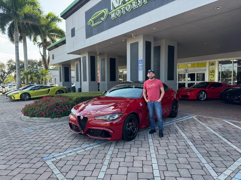 New 2024 Alfa Romeo Giulia Quadrifoglio for sale Sold at Naples Motorsports Inc - Morgan of Naples in Naples FL 34104 1