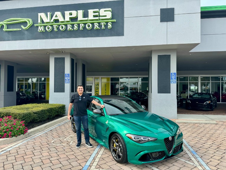 New 2024 Alfa Romeo Giulia Quadrifoglio 100th Anniversary for sale Sold at Naples Motorsports Inc - Morgan of Naples in Naples FL 34104 1