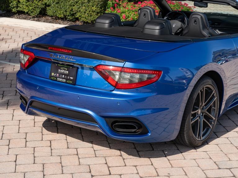 Used 2018 Maserati GranTurismo Convertible Sport for sale Sold at Naples Motorsports Inc - Morgan of Naples in Naples FL 34104 3