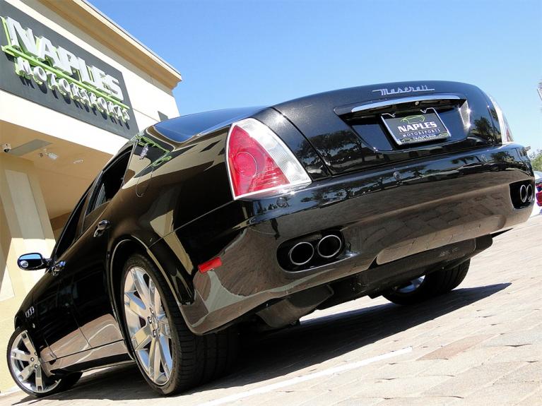 Used 2008 Maserati Quattroporte for sale Sold at Naples Motorsports Inc - Morgan of Naples in Naples FL 34104 3