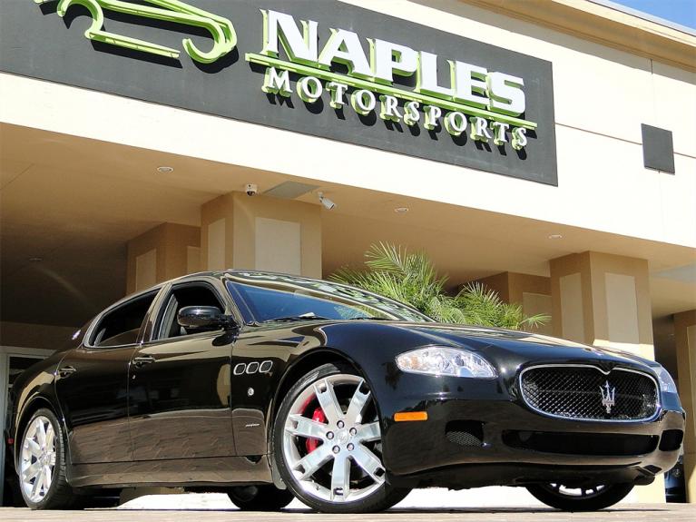 Used 2008 Maserati Quattroporte for sale Sold at Naples Motorsports Inc - Morgan of Naples in Naples FL 34104 1