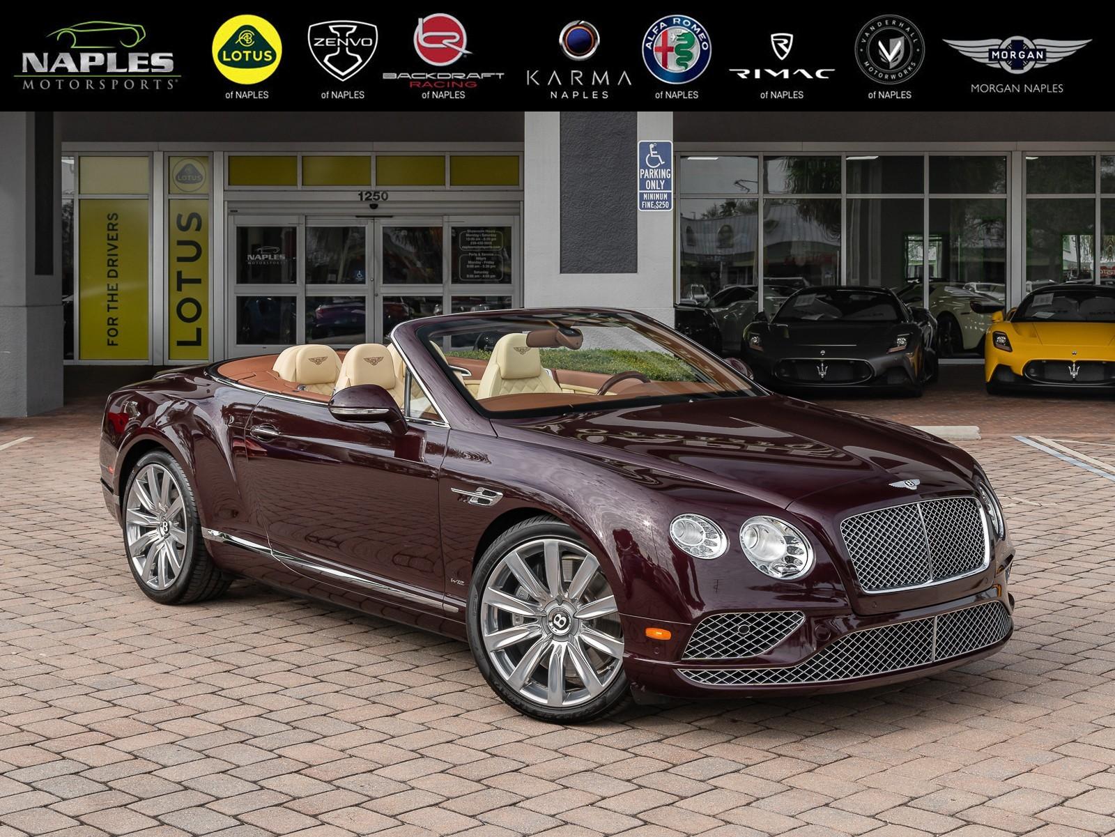 Used 2016 Bentley Continental GT W12 W12 for sale Sold at Naples Motorsports Inc - Morgan of Naples in Naples FL 34104 1