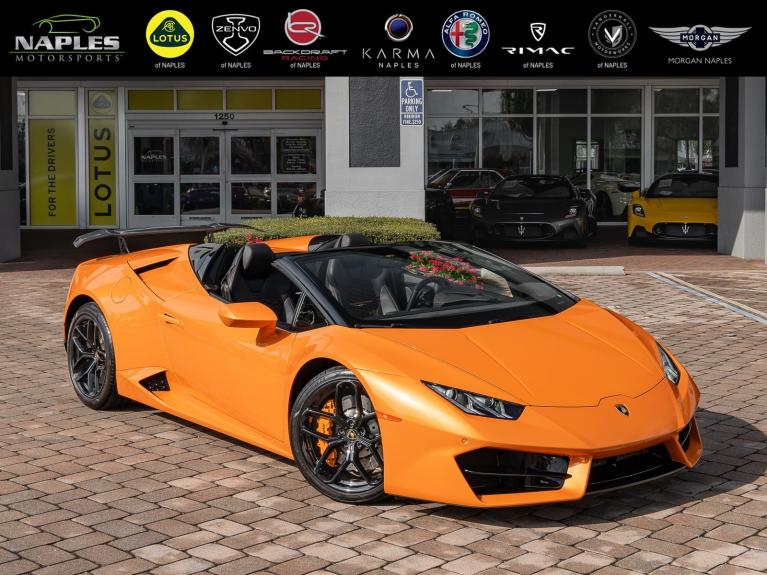 Used 2017 Lamborghini Huracan LP 580-2 Spyder for sale Sold at Naples Motorsports Inc - Morgan of Naples in Naples FL 34104 2