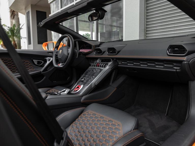 Used 2017 Lamborghini Huracan LP 580-2 Spyder for sale Sold at Naples Motorsports Inc - Morgan of Naples in Naples FL 34104 3