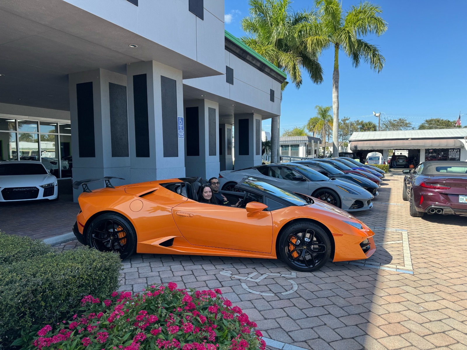 Used 2017 Lamborghini Huracan LP 580-2 Spyder for sale Sold at Naples Motorsports Inc - Morgan of Naples in Naples FL 34104 1