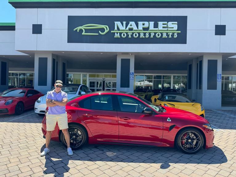 New 2024 Alfa Romeo Giulia Quadrifoglio for sale Sold at Naples Motorsports Inc - Morgan of Naples in Naples FL 34104 1