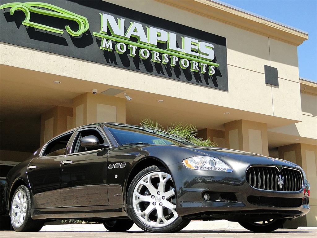 Used 2009 Maserati Quattroporte for sale Sold at Naples Motorsports Inc - Morgan of Naples in Naples FL 34104 1