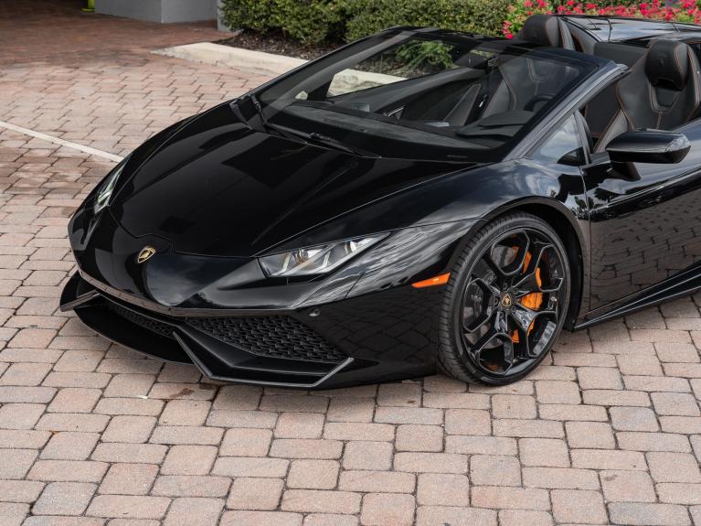Used 2018 Lamborghini Huracan Spyder LP 610-4 for sale Sold at Naples Motorsports Inc - Morgan of Naples in Naples FL 34104 3