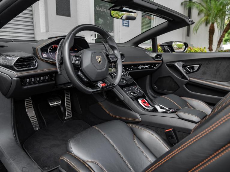 Used 2018 Lamborghini Huracan Spyder LP 610-4 for sale Sold at Naples Motorsports Inc - Morgan of Naples in Naples FL 34104 4