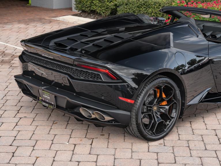 Used 2018 Lamborghini Huracan Spyder LP 610-4 for sale Sold at Naples Motorsports Inc - Morgan of Naples in Naples FL 34104 5