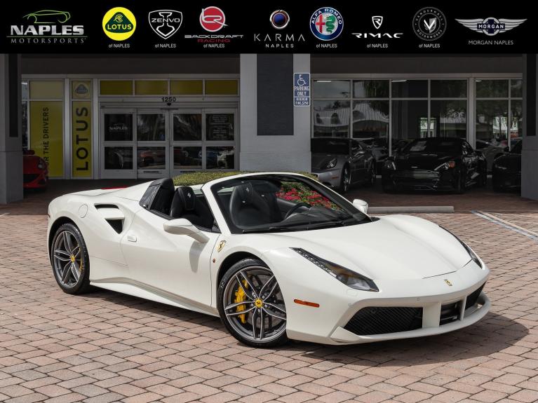 Used 2018 Ferrari 488 Spider for sale Sold at Naples Motorsports Inc - Morgan of Naples in Naples FL 34104 1
