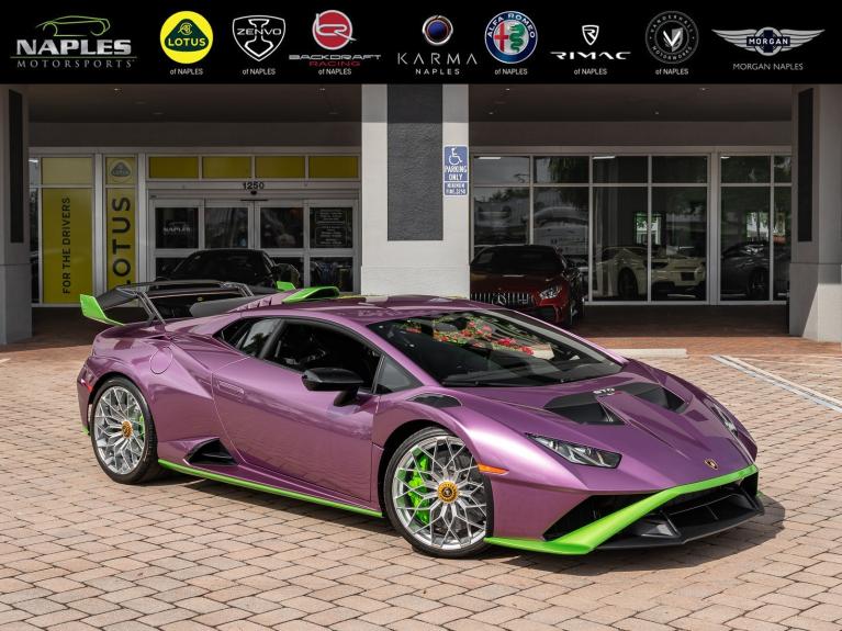 Used 2023 Lamborghini Huracan STO for sale Sold at Naples Motorsports Inc - Morgan of Naples in Naples FL 34104 1