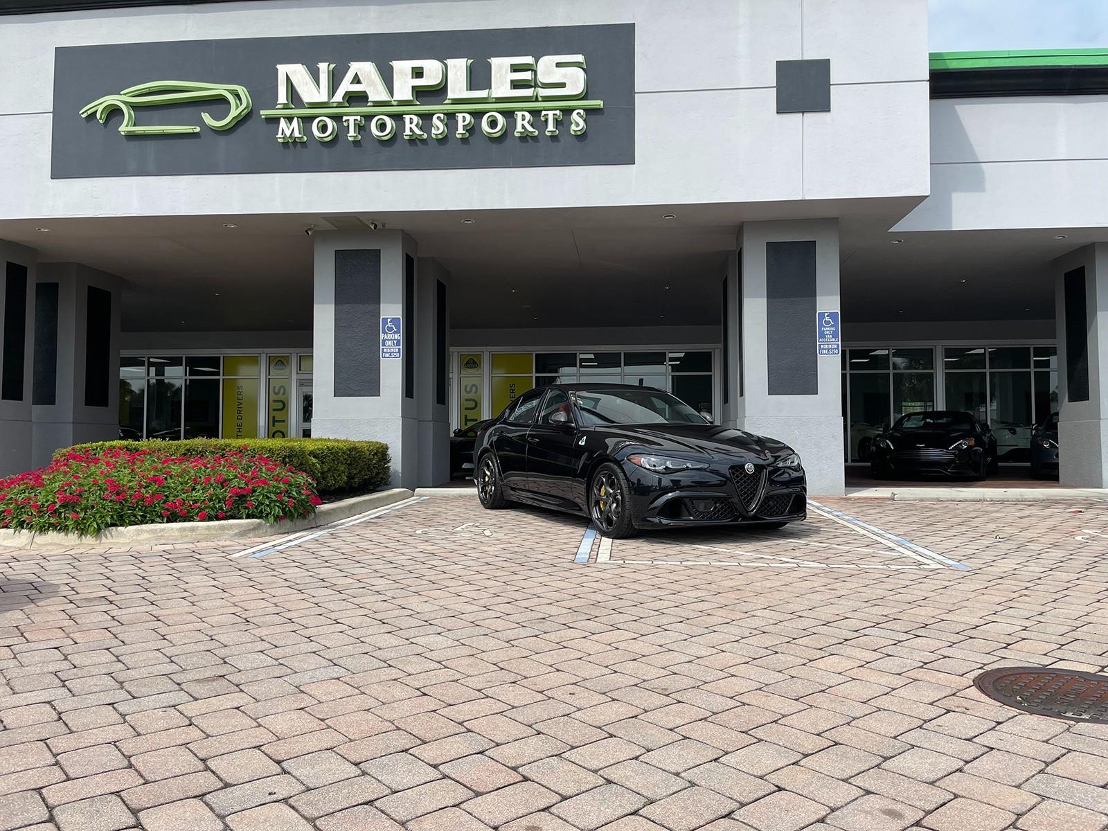 New 2024 Alfa Romeo Giulia Quadrifoglio Carbon for sale Sold at Naples Motorsports Inc - Morgan of Naples in Naples FL 34104 1