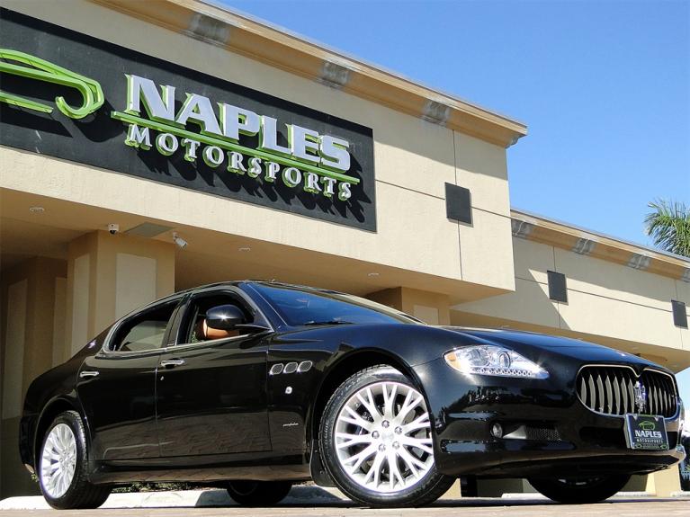 Used 2009 Maserati Quattroporte for sale Sold at Naples Motorsports Inc - Morgan of Naples in Naples FL 34104 1