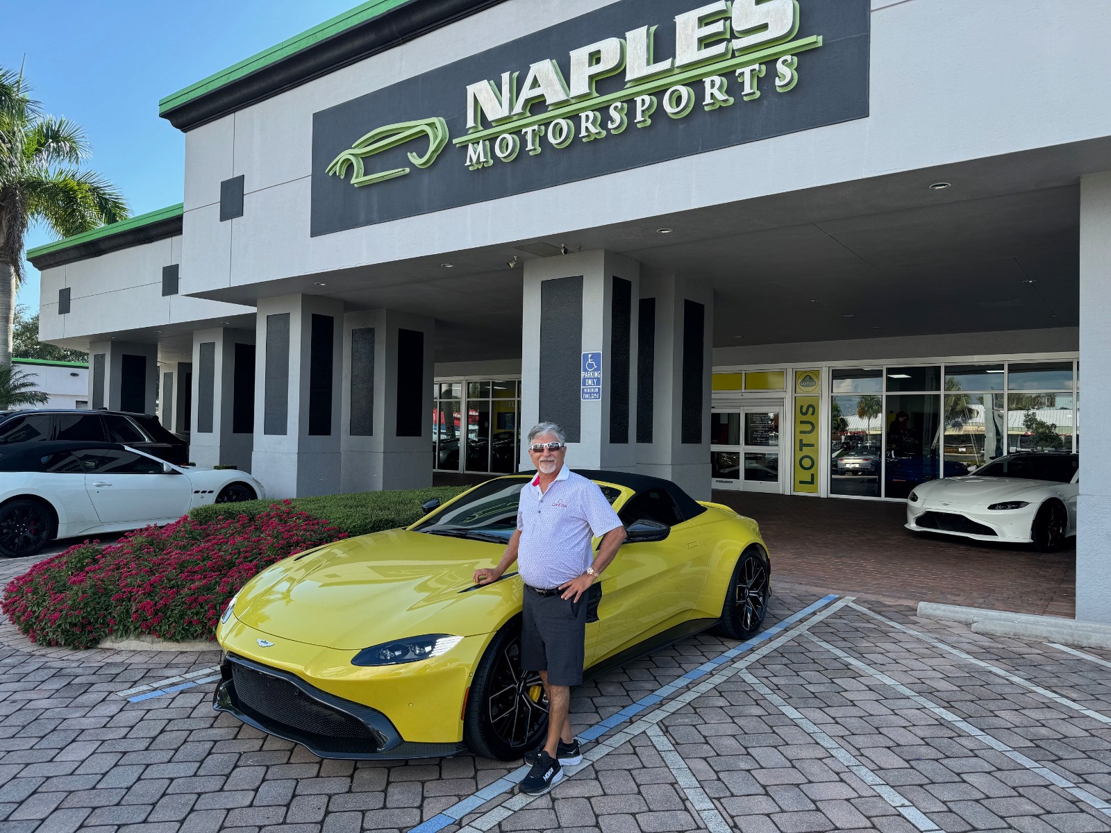 Used 2021 Aston Martin Vantage for sale Sold at Naples Motorsports Inc - Morgan of Naples in Naples FL 34104 1