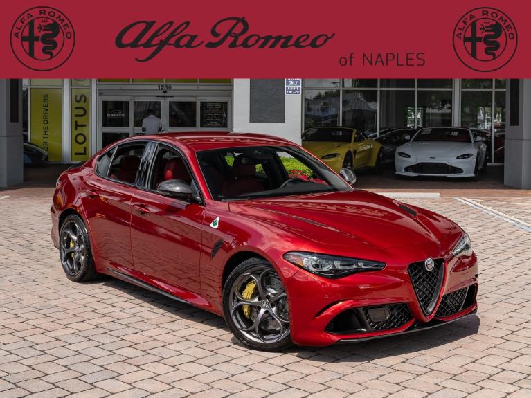 New 2024 Alfa Romeo Giulia Quadrifoglio Carbon for sale Sold at Naples Motorsports Inc - Morgan of Naples in Naples FL 34104 2