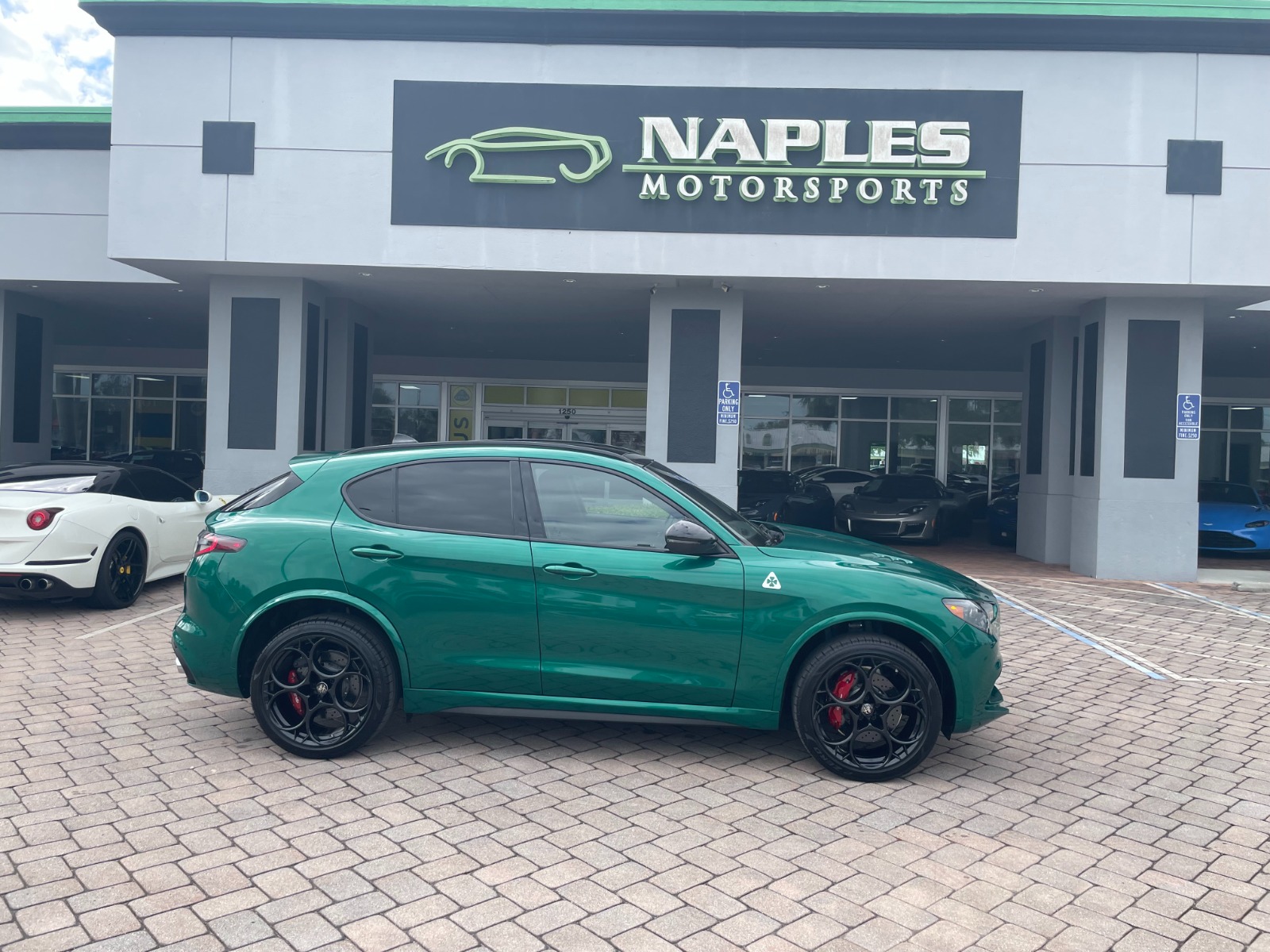 New 2024 Alfa Romeo Stelvio Quadrifoglio for sale Sold at Naples Motorsports Inc - Morgan of Naples in Naples FL 34104 1