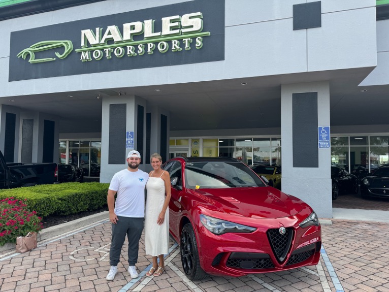 New 2024 Alfa Romeo Stelvio Quadrifoglio for sale Sold at Naples Motorsports Inc - Morgan of Naples in Naples FL 34104 1