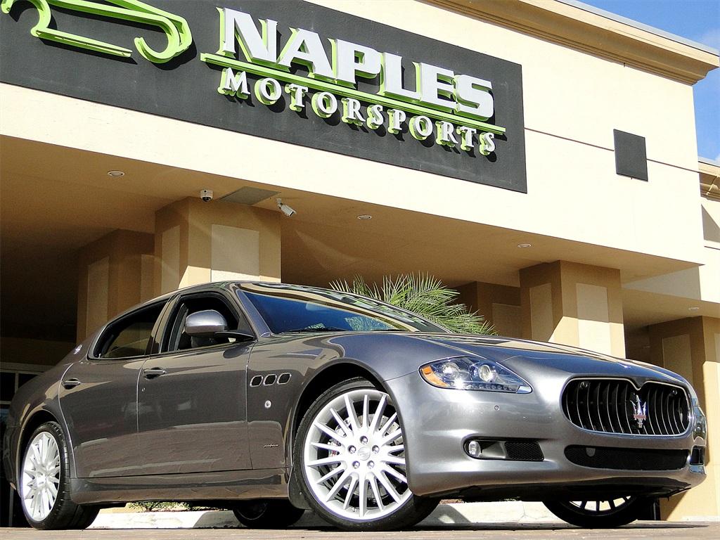 Used 2011 Maserati Quattroporte for sale Sold at Naples Motorsports Inc - Morgan of Naples in Naples FL 34104 1