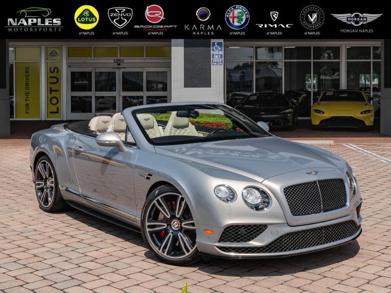 Used 2016 Bentley Continental GT V8 S for sale Sold at Naples Motorsports Inc - Morgan of Naples in Naples FL 34104 2