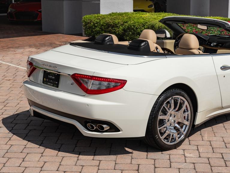 Used 2011 Maserati GranTurismo Convertible for sale Sold at Naples Motorsports Inc - Morgan of Naples in Naples FL 34104 4