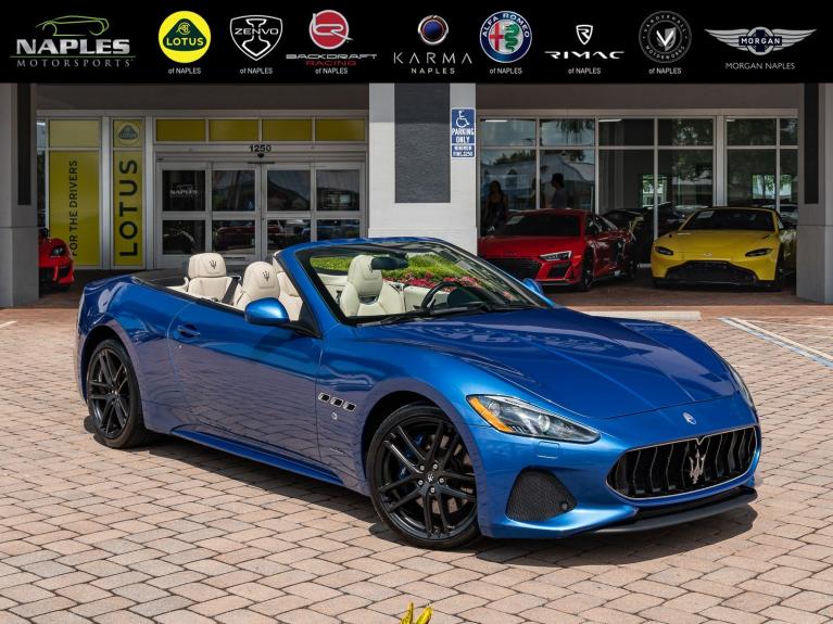 Used 2018 Maserati GranTurismo Convertible Sport for sale Sold at Naples Motorsports Inc - Morgan of Naples in Naples FL 34104 2