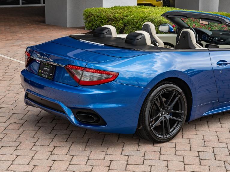 Used 2018 Maserati GranTurismo Convertible Sport for sale Sold at Naples Motorsports Inc - Morgan of Naples in Naples FL 34104 4