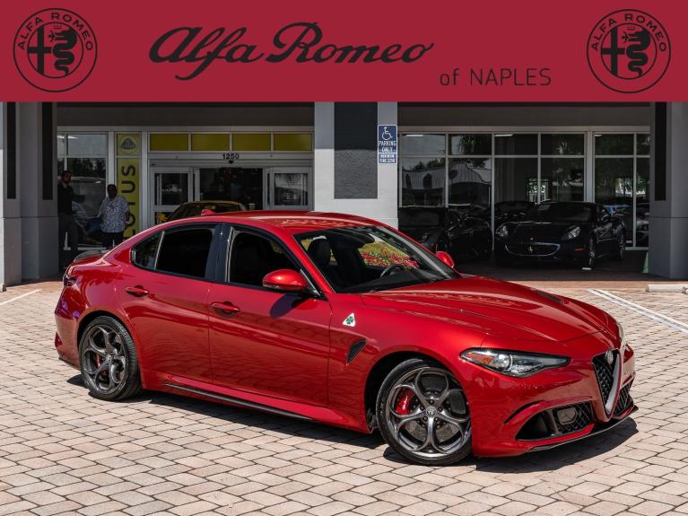 Used 2017 Alfa Romeo Giulia Quadrifoglio Quadrifoglio for sale Sold at Naples Motorsports Inc - Morgan of Naples in Naples FL 34104 2