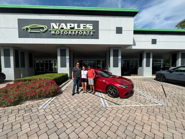 Used 2017 Alfa Romeo Giulia Quadrifoglio Quadrifoglio for sale Sold at Naples Motorsports Inc - Morgan of Naples in Naples FL 34104 1