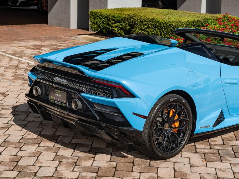 Used 2022 Lamborghini Huracan EVO Spyder RWD Spyder RWD for sale Sold at Naples Motorsports Inc - Morgan of Naples in Naples FL 34104 4