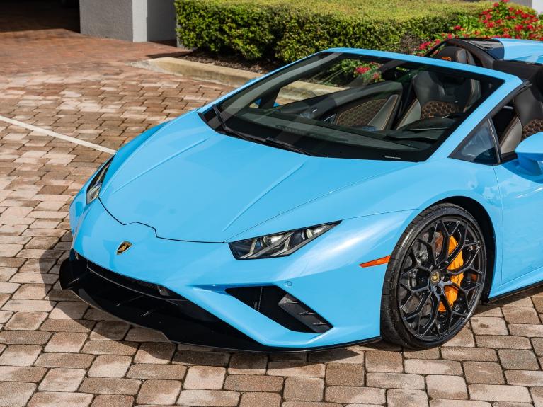Used 2022 Lamborghini Huracan EVO Spyder RWD Spyder RWD for sale Sold at Naples Motorsports Inc - Morgan of Naples in Naples FL 34104 6