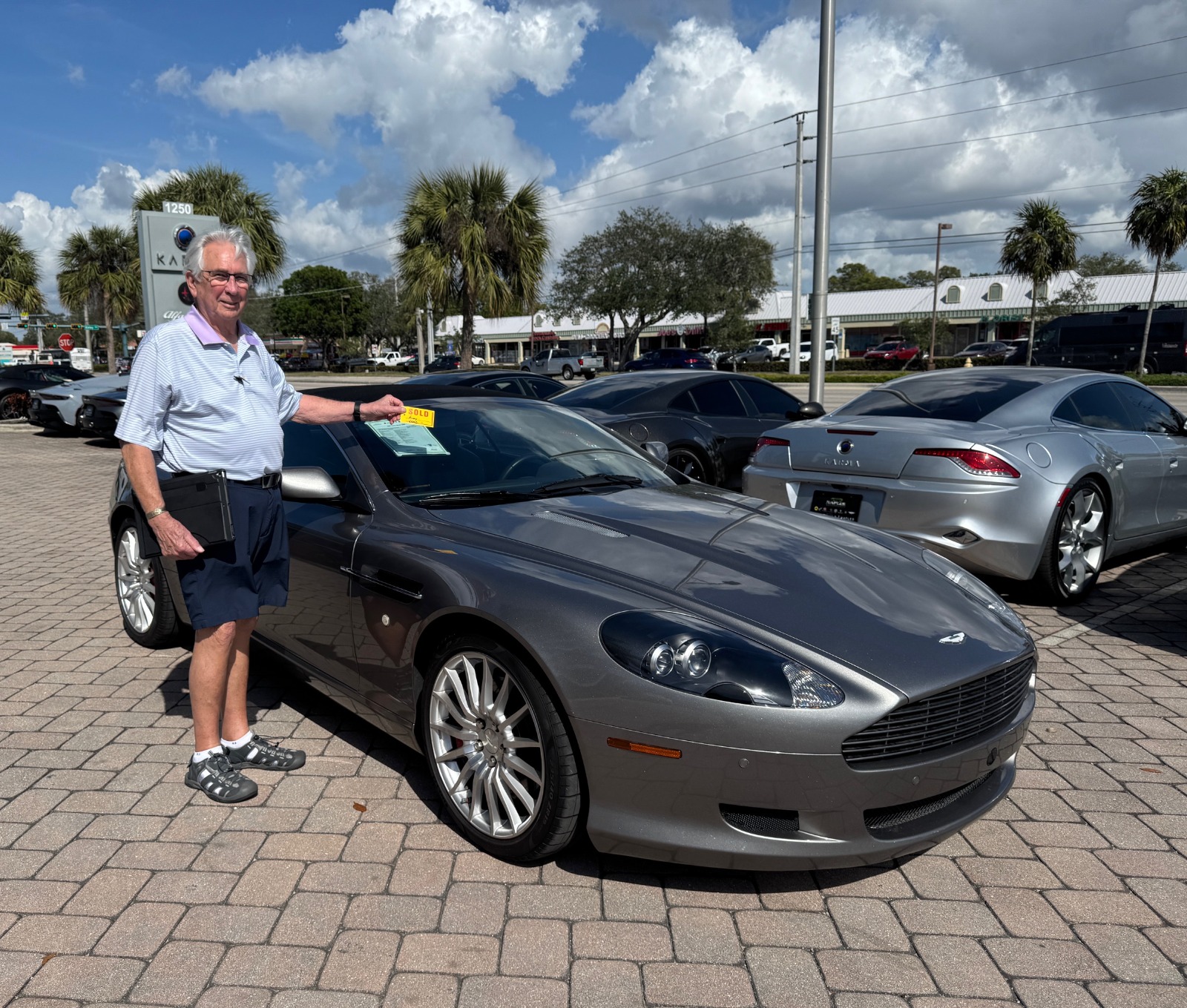 Used 2007 Aston Martin DB9 Volante for sale Sold at Naples Motorsports Inc - Morgan of Naples in Naples FL 34104 1