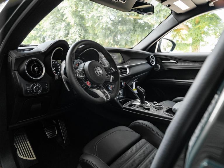 New 2024 Alfa Romeo Stelvio Quadrifoglio Carbon for sale Sold at Naples Motorsports Inc - Morgan of Naples in Naples FL 34104 4