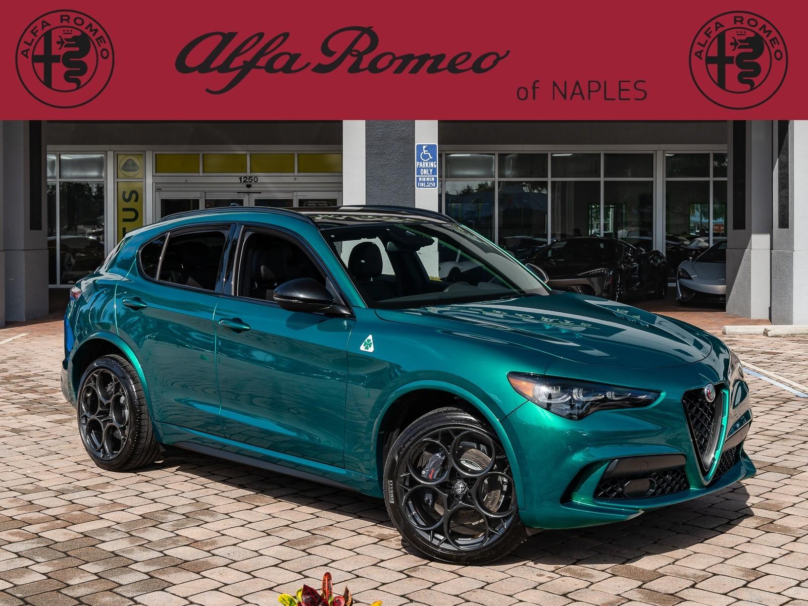 New 2024 Alfa Romeo Stelvio Quadrifoglio Carbon for sale Sold at Naples Motorsports Inc - Morgan of Naples in Naples FL 34104 1