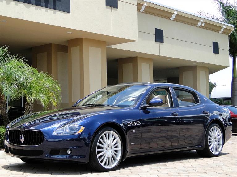 Used 2012 Maserati Quattroporte for sale Sold at Naples Motorsports Inc - Morgan of Naples in Naples FL 34104 3