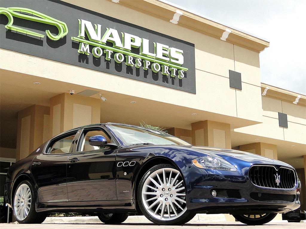 Used 2012 Maserati Quattroporte for sale Sold at Naples Motorsports Inc - Morgan of Naples in Naples FL 34104 1