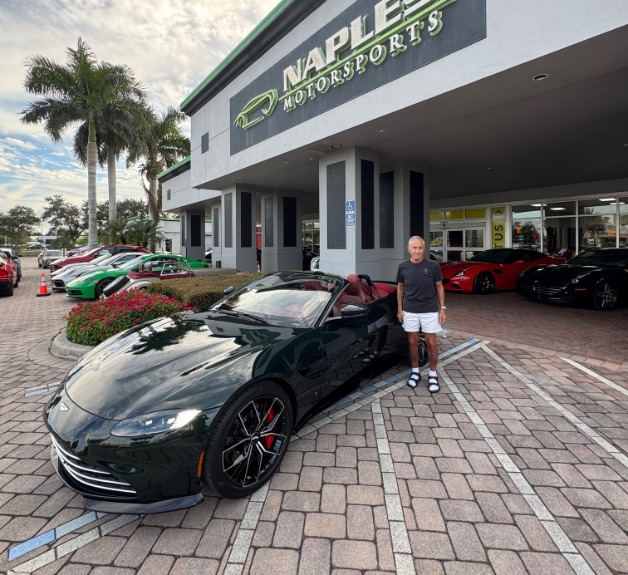 Used 2021 Aston Martin Vantage for sale Sold at Naples Motorsports Inc - Morgan of Naples in Naples FL 34104 1