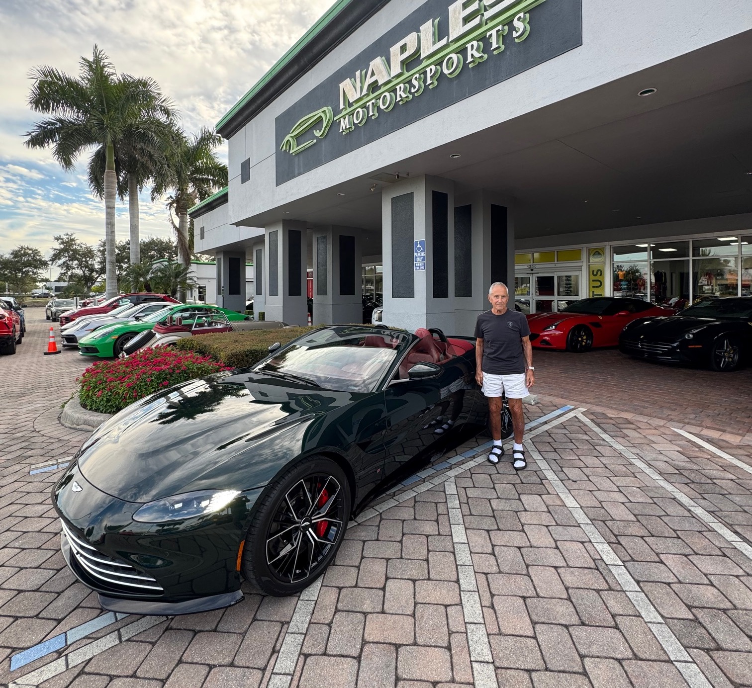 Used 2021 Aston Martin Vantage for sale Sold at Naples Motorsports Inc - Morgan of Naples in Naples FL 34104 1