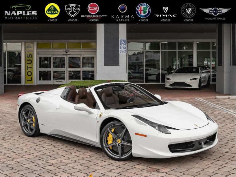 Used 2013 Ferrari 458 Spider for sale Sold at Naples Motorsports Inc - Morgan of Naples in Naples FL 34104 2
