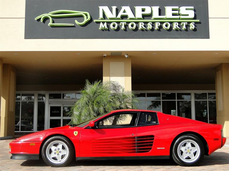 Used 1989 Ferrari Testarossa for sale Sold at Naples Motorsports Inc - Morgan of Naples in Naples FL 34104 6