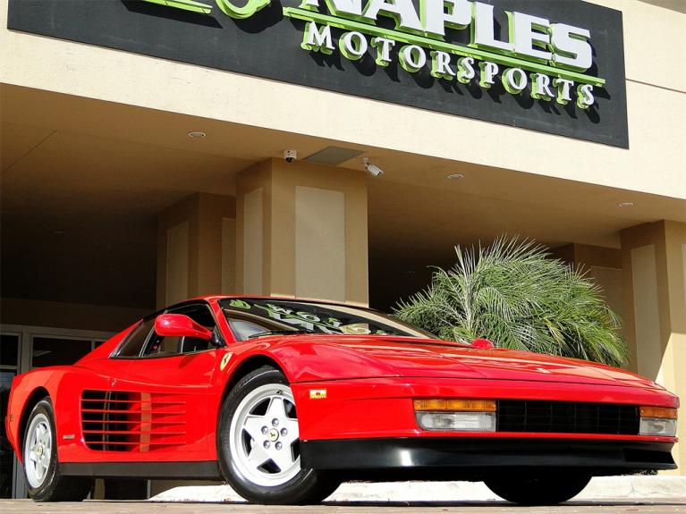 Used 1989 Ferrari Testarossa for sale Sold at Naples Motorsports Inc - Morgan of Naples in Naples FL 34104 1