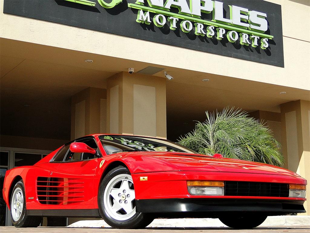 Used 1989 Ferrari Testarossa for sale Sold at Naples Motorsports Inc - Morgan of Naples in Naples FL 34104 1