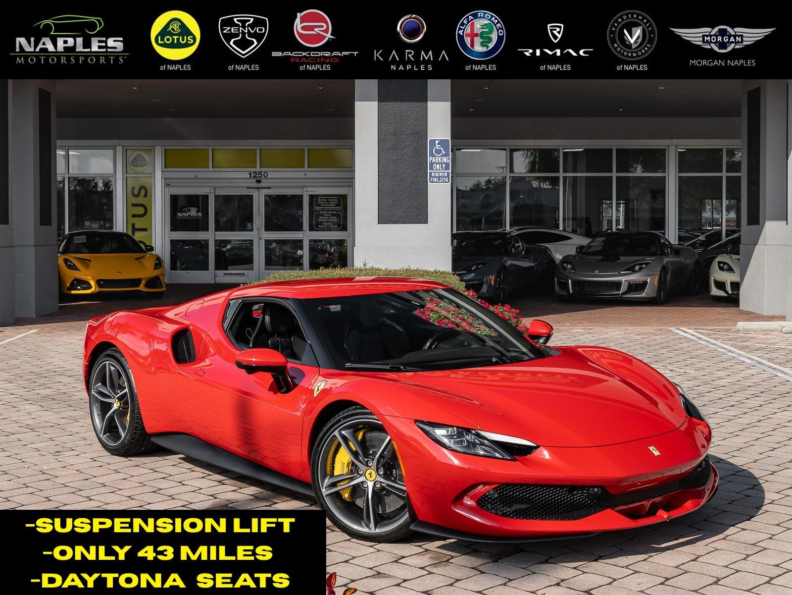 Used 2024 Ferrari 296 GTB for sale Sold at Naples Motorsports Inc - Morgan of Naples in Naples FL 34104 1