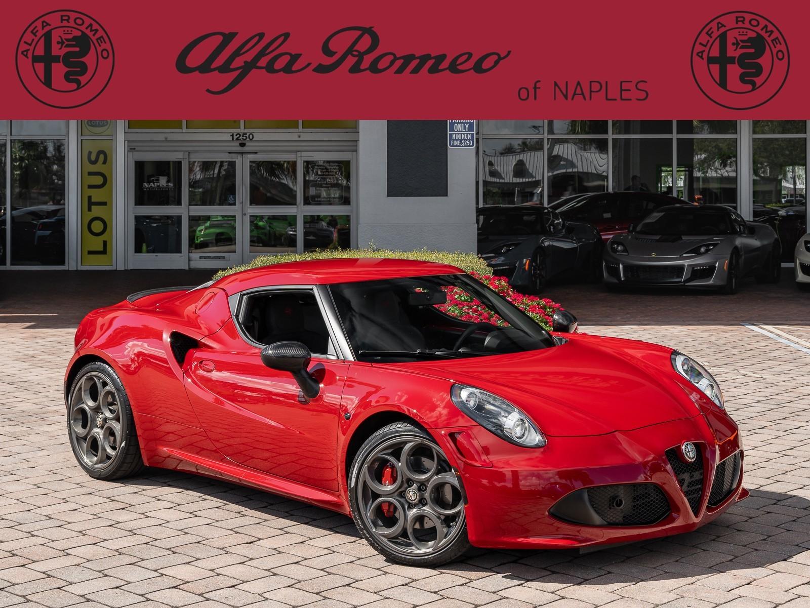 Used 2015 Alfa Romeo 4C Launch Edition for sale Sold at Naples Motorsports Inc - Morgan of Naples in Naples FL 34104 1