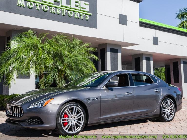 Used 2018 Maserati Quattroporte S for sale Sold at Naples Motorsports Inc - Morgan of Naples in Naples FL 34104 3