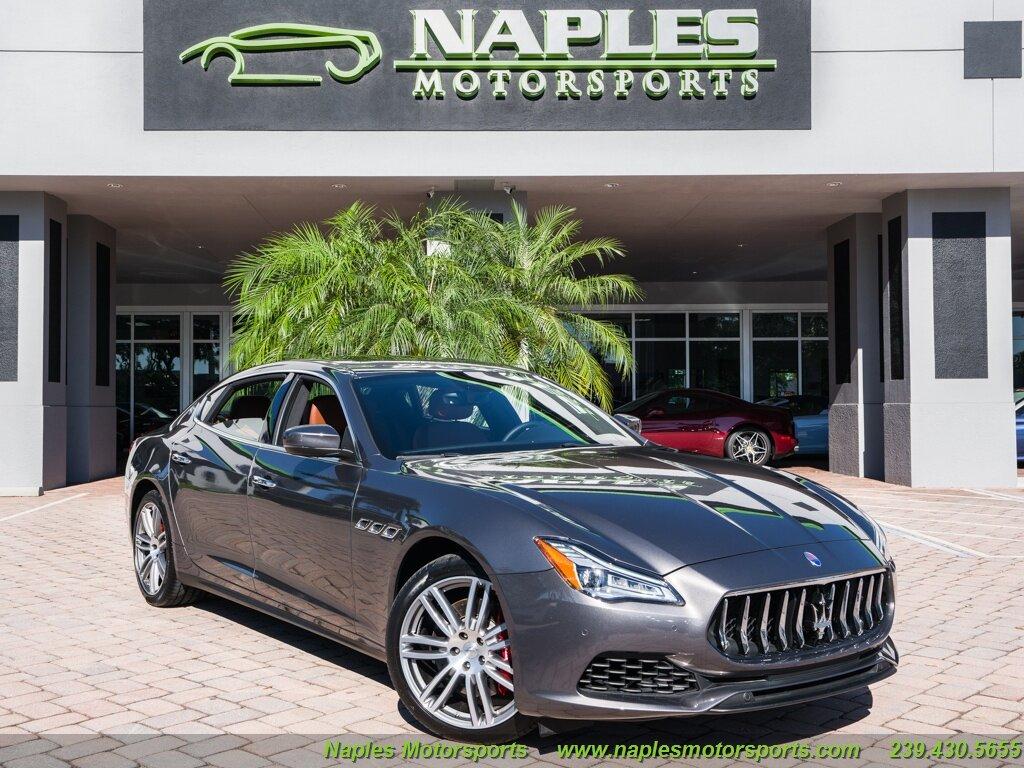 Used 2018 Maserati Quattroporte S for sale Sold at Naples Motorsports Inc - Morgan of Naples in Naples FL 34104 1